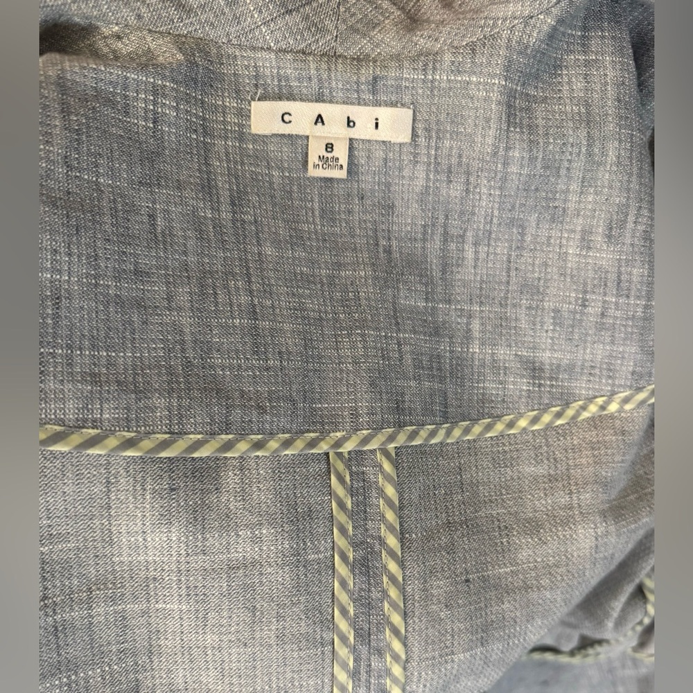 CAbi linen Beachwalk Blazer - Picture 7 of 8